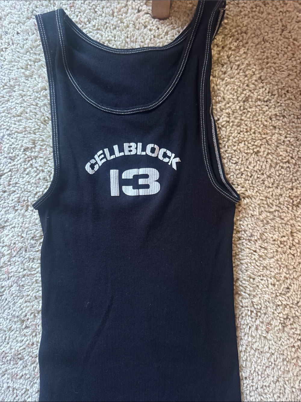Black Tank Top - Men's Sleeveless Shirt